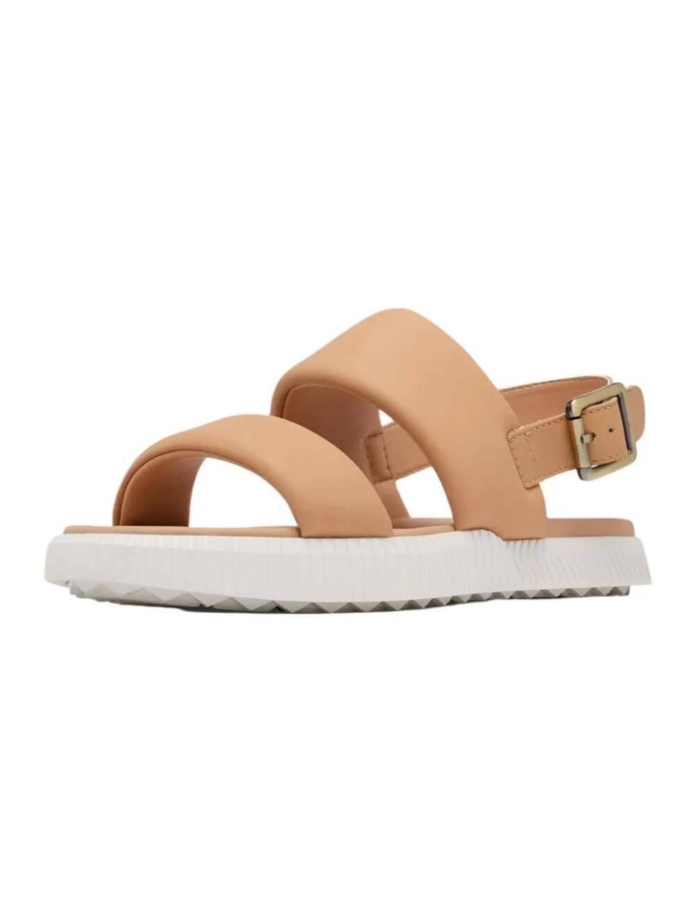 Sorel Women's Ona Streetworks Go-To Slingback Flat Sandal in Beige 8.5